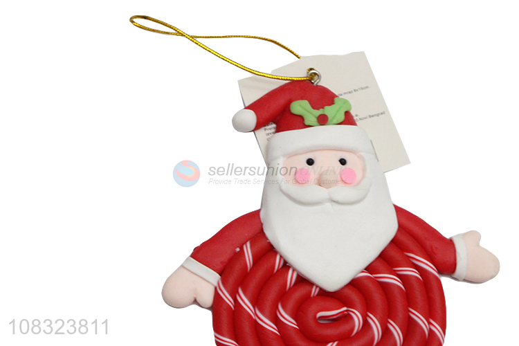 New arrival hanging Christmas decoration polymer clay ornaments