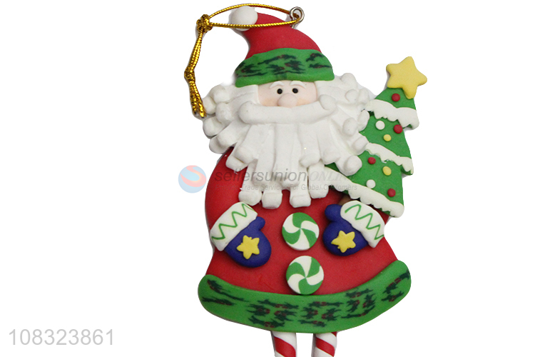 High quality Christmas hanging clay ornaments party decorations