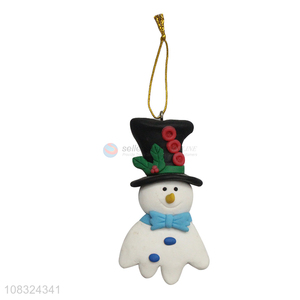 Wholesale Christmas tree decorations clay figurine ornaments