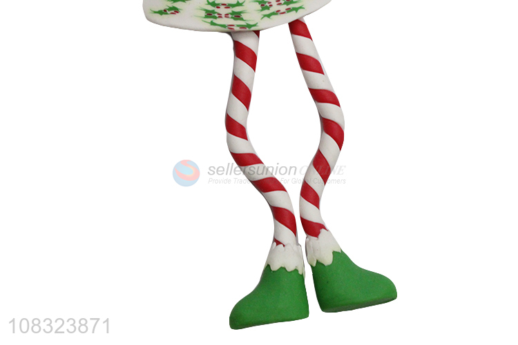 New arrival Christmas tree decoration clay figurine ornaments