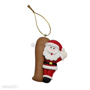 Best selling Christmas tree clay ornaments stocking stuffers