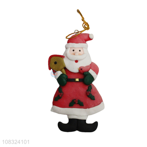Factory supply clay Christmas tree ornaments for home decoration
