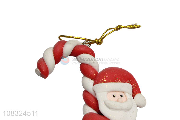 New product Christmas tree clay ornaments holiday decoration