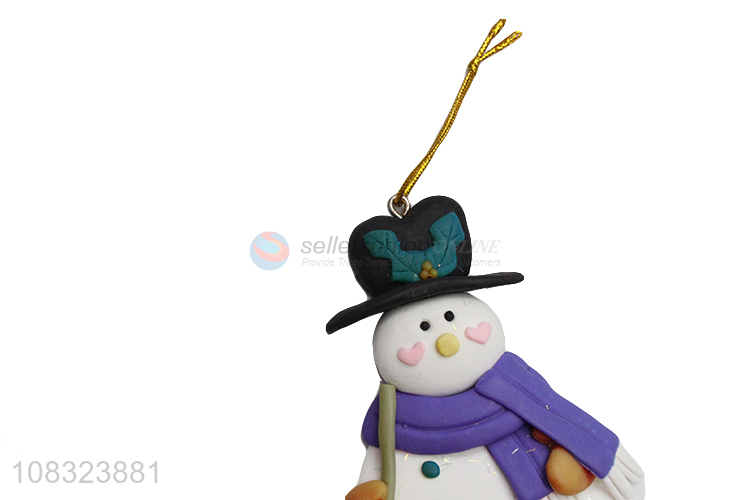 Online wholesale holiday Christmas tree decoration clay ornaments