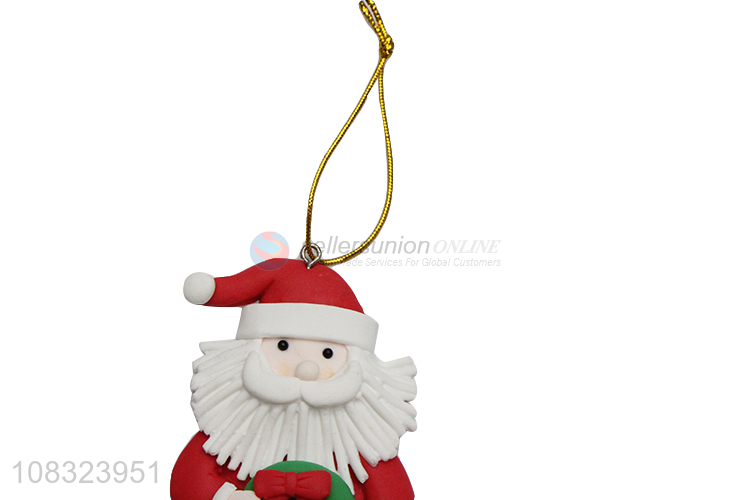 Best selling Christmas holiday decoration clay figurine ornaments