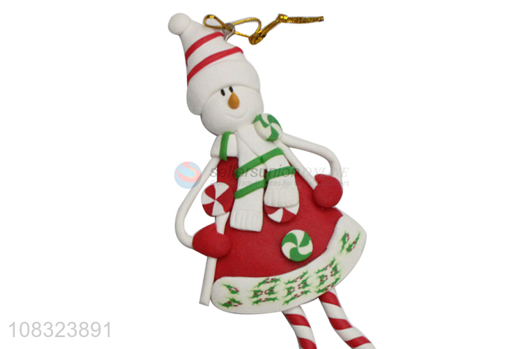 Popular design Christmas clay ornaments for Xmas tree decoration