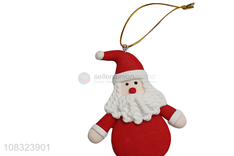 China supplier clay ornaments Christmas tree decoration supplies