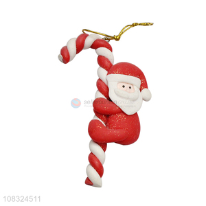 New product Christmas tree clay ornaments holiday decoration