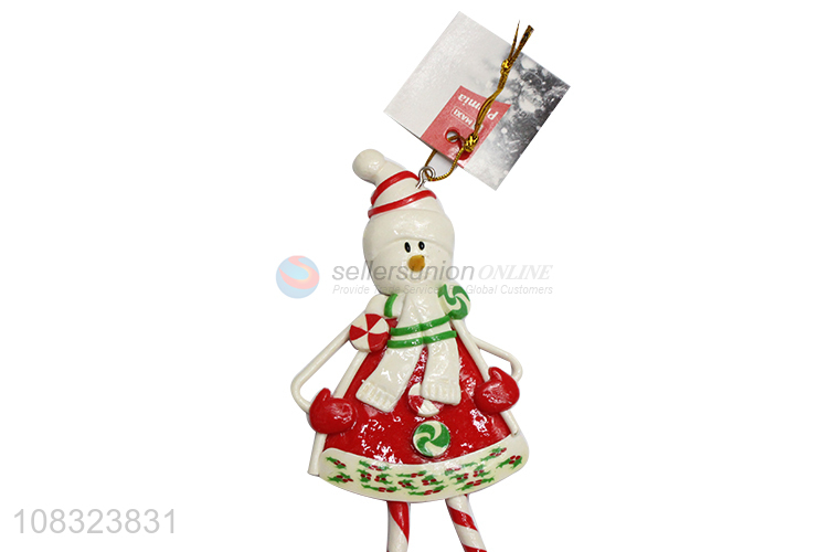 Best selling holiday clay ornament Christmas hanging decoration