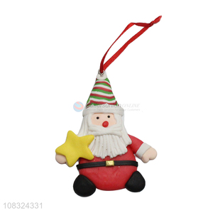 Bottom price hanging Christmas decoration polymer clay ornaments