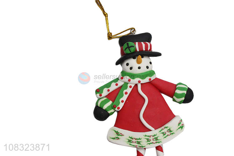 New arrival Christmas tree decoration clay figurine ornaments
