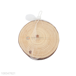 Factory supply wood <em>craft</em> wood slices for christmas wedding ornament