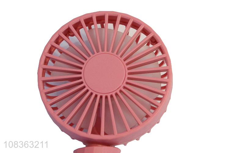 Hot product 2 speeds rechargeable handheld fan desk fan for adults