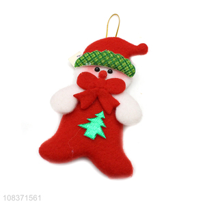 Yiwu supplier snowman ornaments Christmas party decoration
