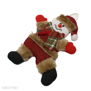 Good selling snowman hanging ornaments with sucker