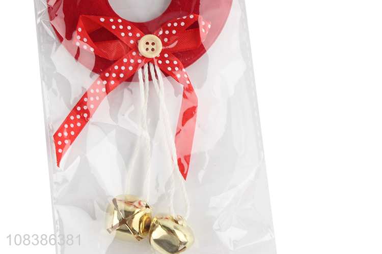 Low price Christmas ornament with bells Christmas party decoration