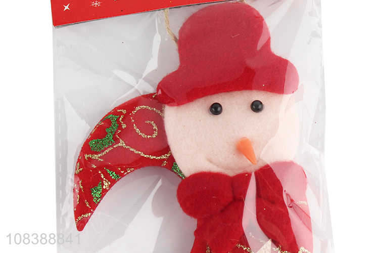 High Quality Moon Shape Christmas Hanging Ornament