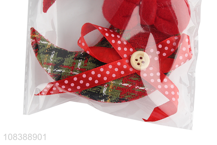 New Style Christmas Hanging Ornament Non-Woven Crafts Wholesale