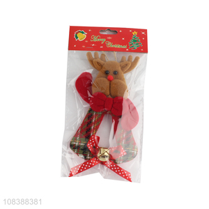 Good Sale Cute Christmas Elk Decorative Hanging Ornament