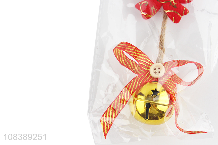 Wholesale Cute Christmas Decorative Pendant With Bells