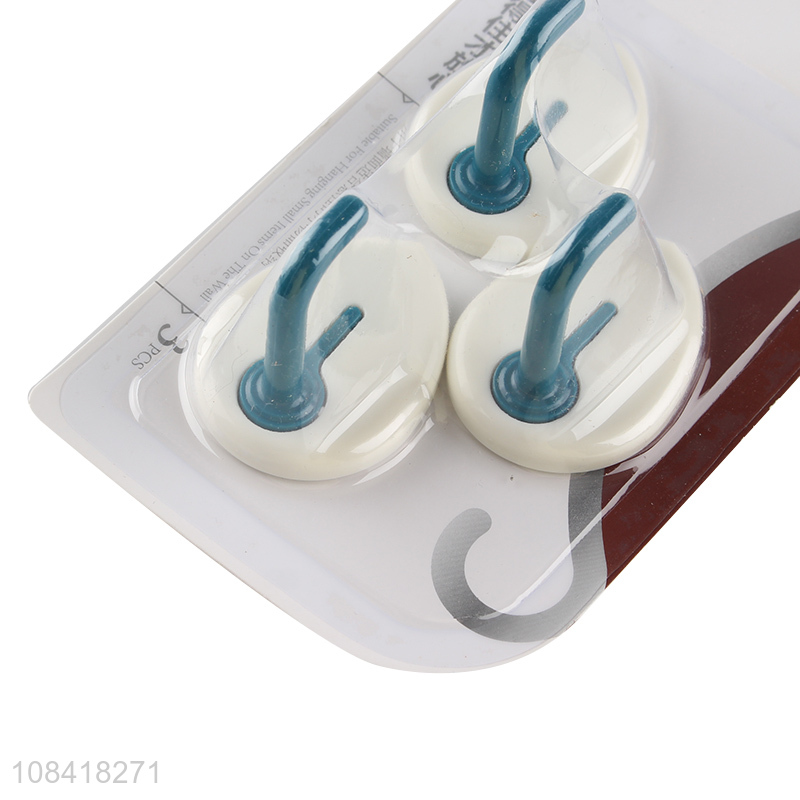 High quality plastic hanging hooks home wall hooks for sale