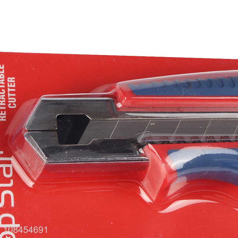 Wholesale snap off utlity knife retractable box cutter for home and office