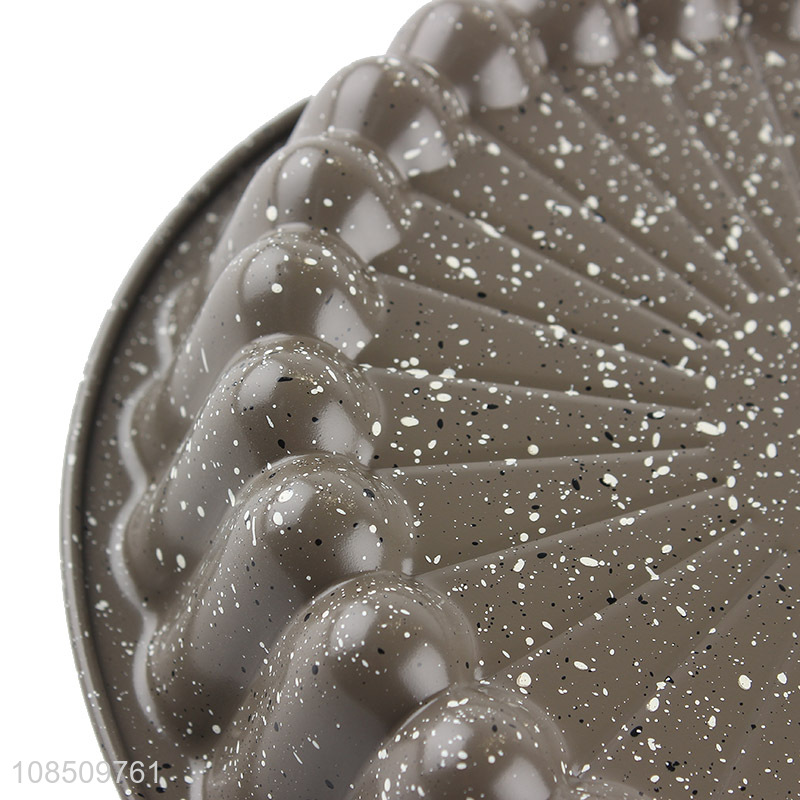Hot sale flower shaped carbon steel baking pan non-stick cake molds