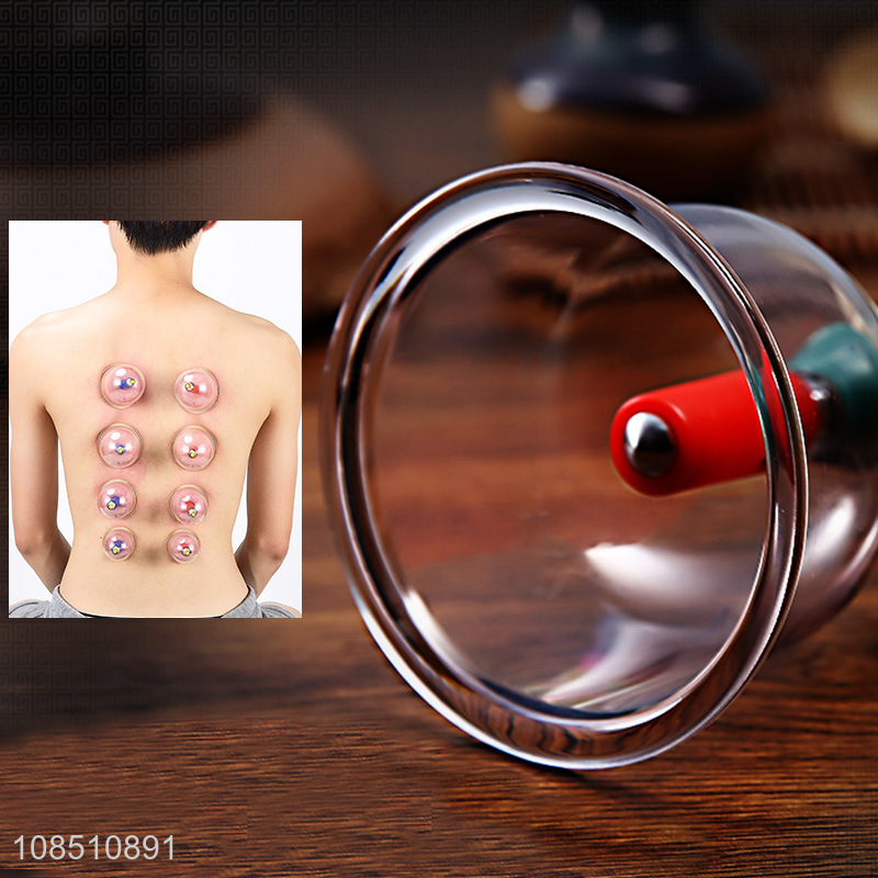 Hot sale 24 cups Chinese vacuum cupping set household cupping therapy set