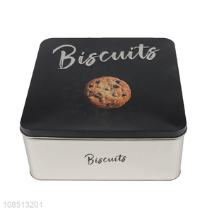 Hot selling metal <em>candy</em> cookies packaging <em>box</em> packaging can