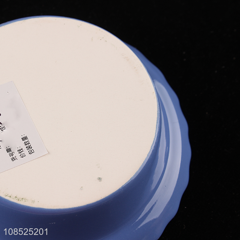 Factory supply ceramic decorative plate dinnerware dishes for sale