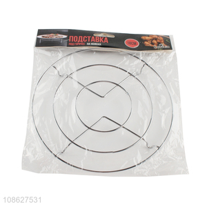 Factory price metal wire <em>pot</em> holder steam rack kitchen gadgets