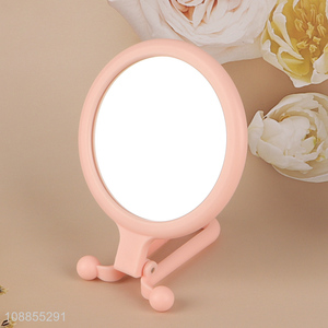 Yiwu market folding desktop <em>makeup</em> <em>mirror</em> cosmetic <em>mirror</em>