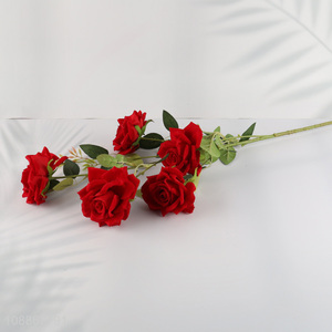 High quality <em>wedding</em> <em>decoration</em> artificial rose flower fake flower