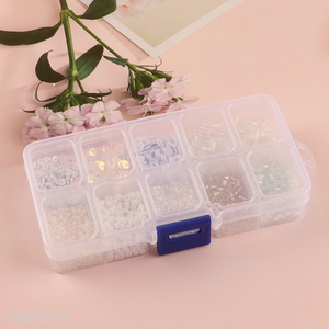 Good quality pop beads diy jewelry <em>bracelet</em> making kit with plastic storage case