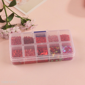 Hot selling pop beads diy jewelry <em>bracelet</em> making kit with divided storage case