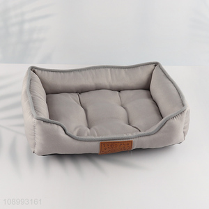 Factory wholesale soft waterproof <em>pet</em> dog  <em>bed</em> for winter
