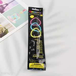 Best sale 3pcs multicolor party supplies glow <em>bracelet</em> for jewelry