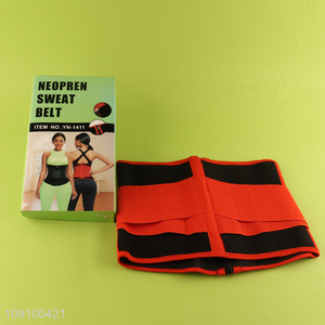 High Quality Neoprene Sweat <em>Belt</em> Waist Trimmer Sauna Waist Trainer
