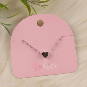 New product fashion jewelry heart shape pendant women <em>bracelet</em>