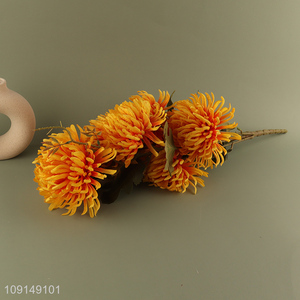Hot Selling <em>Artificial</em> <em>Flower</em> Bouquet Fake <em>Flower</em> for Garden Patio Decor