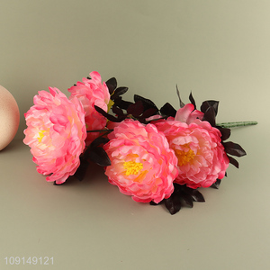 China Wholesale <em>Artificial</em> <em>Flower</em> Bouquet Fake <em>Flower</em> for Wedding Party Decor