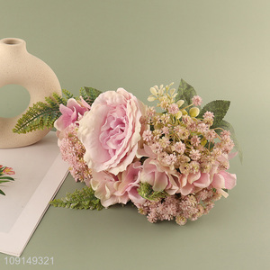 New Arrival <em>Artificial</em> <em>Flower</em> Bouquet Fake <em>Flower</em> for Garden Patio Decor