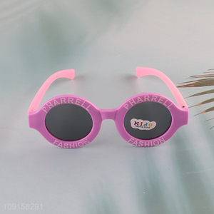 Best selling fashion kids outdoor summer plastic <em>sunglasses</em> wholesale