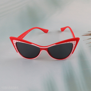 Factory direct sale fashion plastic children <em>sunglasses</em> for outdoor