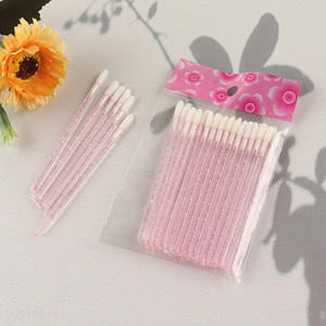 Popular products 100pcs disposable crystal stick lip <em>brush</em>