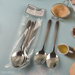 Top selling 6pcs stainless steel cutlery set tableware <em>spoon</em>