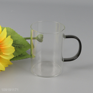 New arrival unbreakable <em>glass</em> water <em>cup</em> drinking <em>cup</em> with handle