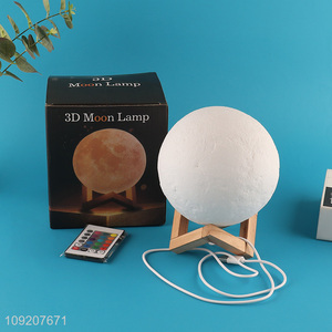 Online Wholesale 3D Moon <em>Lamp</em> Touch & Remote Control Led Night <em>Light</em>