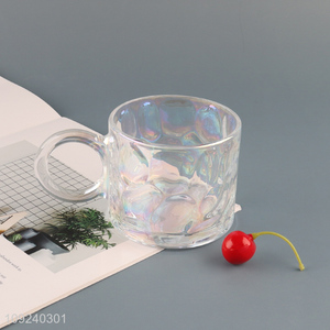 Factory direct sale unbreakable <em>glass</em> <em>cup</em> water <em>cup</em> coffee mug with handle