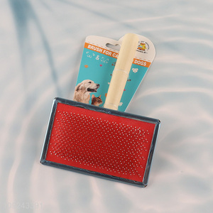 Wholesale <em>Dog</em> Slicker Brush <em>Pet</em> Grooming Brush <em>Pet</em> Hair Remover Tool